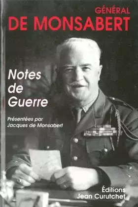 Couverture du produit · Notes de guerre