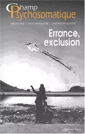 Couverture du produit · Errances