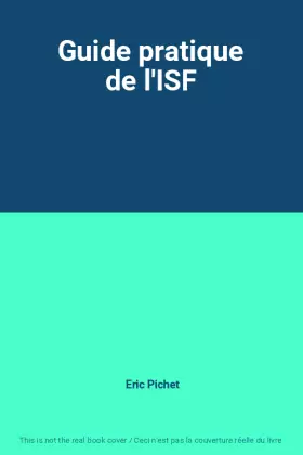 Couverture du produit · Guide pratique de l'ISF