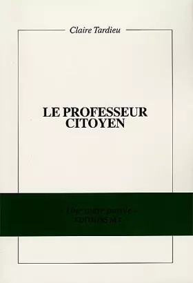 Couverture du produit · Le Professeur citoyen