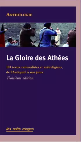 Couverture du produit · La gloire des athées / réédition