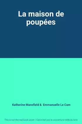Couverture du produit · La maison de poupées