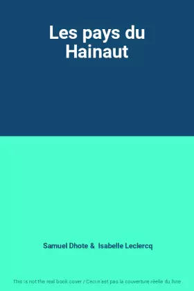 Couverture du produit · Les pays du Hainaut