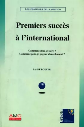 Couverture du produit · Premier succès international