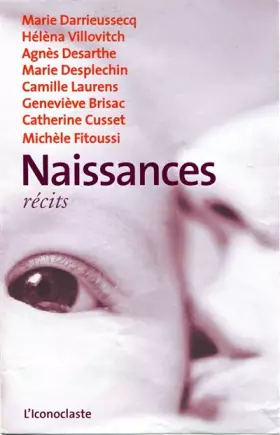 Couverture du produit · Naissances : Récits