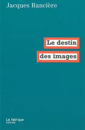 Couverture du produit · Le destin des images