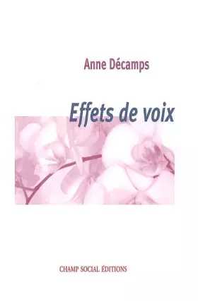 Couverture du produit · Effets de voix