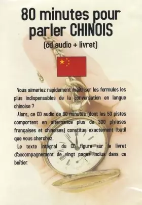 Couverture du produit · 80 minutes pour parler chinois