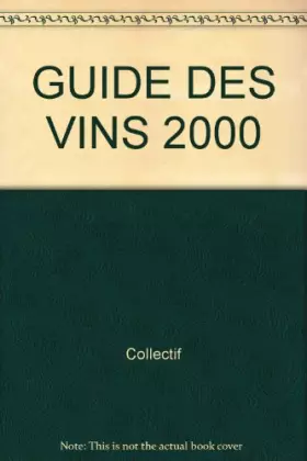 Couverture du produit · Guide des vins 2000