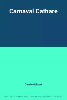 Couverture du produit · Carnaval Cathare