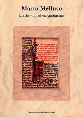 Couverture du produit · Schiavitu nell eta giustinianea