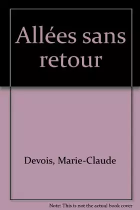 Couverture du produit · Allées sans retour
