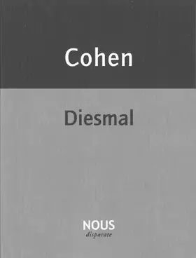Couverture du produit · Diesmal