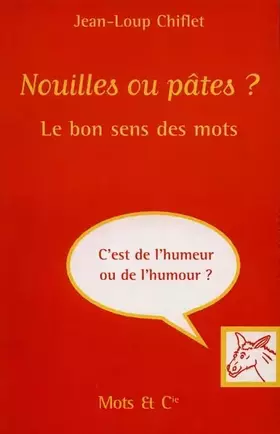 Couverture du produit · Nouilles ou pâtes