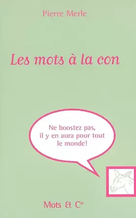 Couverture du produit · Les mots à la con