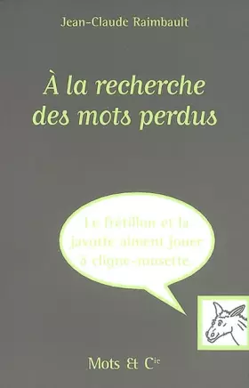Couverture du produit · A la recherche des mots perdus