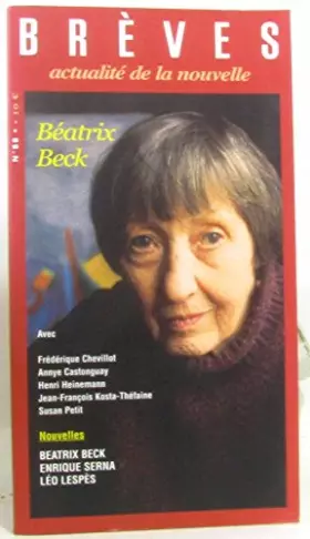 Couverture du produit · Brèves, N° 68 : Béatrix Beck