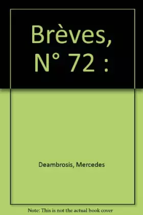 Couverture du produit · Brèves, N° 72 :
