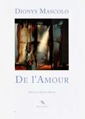 Couverture du produit · De l'amour