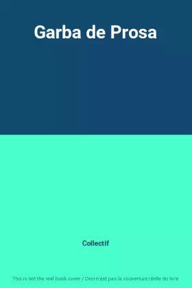 Couverture du produit · Garba de Prosa