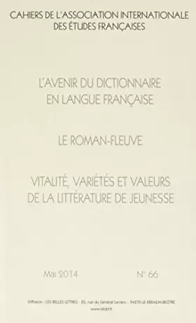 Couverture du produit · C.a.i.e.f. n 66