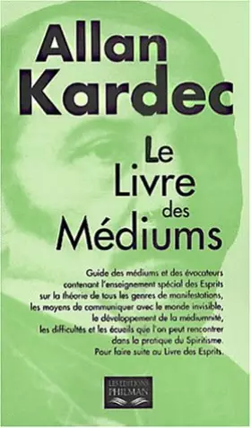 Couverture du produit · Le livre des médiums