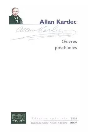 Couverture du produit · Oeuvres posthumes