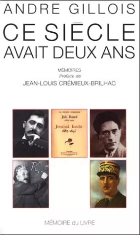 Couverture du produit · Ce siècle avait deux ans