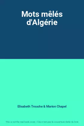 Couverture du produit · Mots mêlés d'Algérie