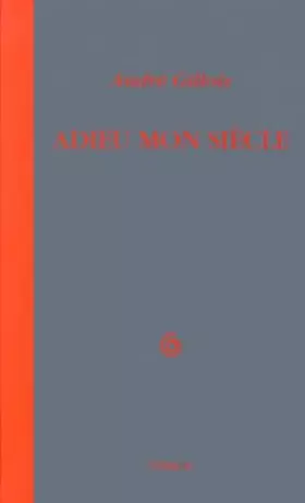 Couverture du produit · Adieu mon siècle