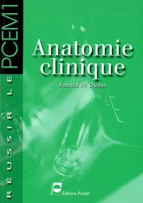 Couverture du produit · Anatomie clinique