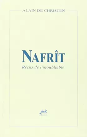 Couverture du produit · Nafrit recit de l'inoubliable