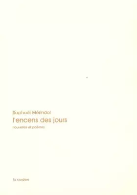 Couverture du produit · L'encens des jours
