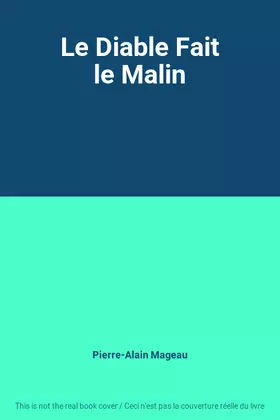 Couverture du produit · Le Diable Fait le Malin