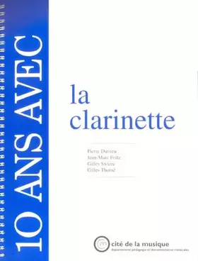 Couverture du produit · 10 ans avec la clarinette