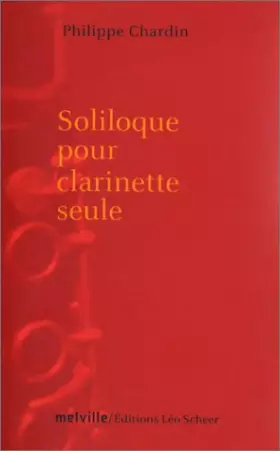 Couverture du produit · Soliloque pour clarinette seule