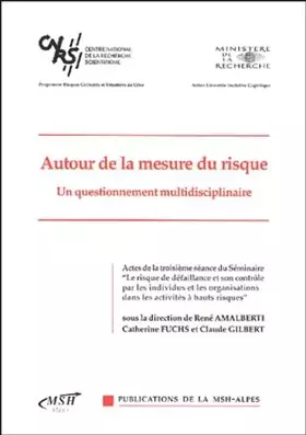 Couverture du produit · Autour de la mesure du risque: Un questionnement multidisciplinaire