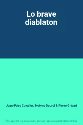 Couverture du produit · Lo brave diablaton