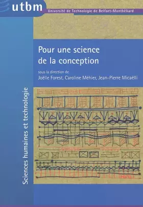 Couverture du produit · Pour une science de la conception