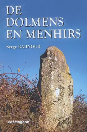 Couverture du produit · De dolmens en menhirs