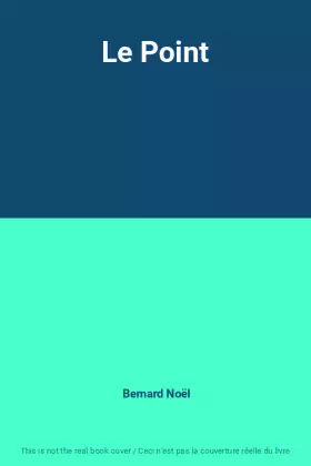 Couverture du produit · Le Point