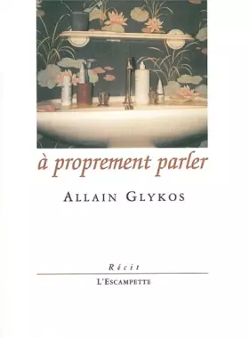 Couverture du produit · A proprement parler