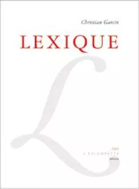 Couverture du produit · Lexique