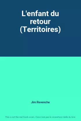 Couverture du produit · L'enfant du retour (Territoires)
