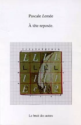 Couverture du produit · A tête reposée