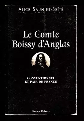 Couverture du produit · Le comte Boissy d'Anglas