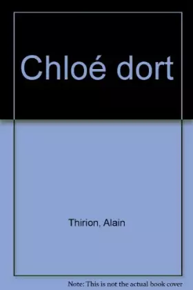 Couverture du produit · Chloé dort