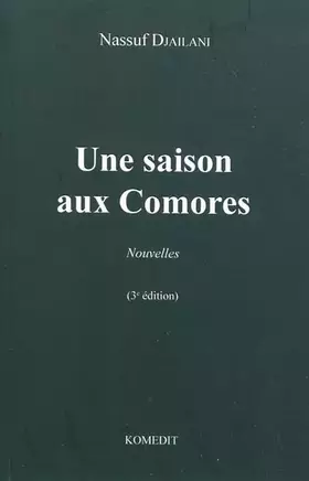 Couverture du produit · Saison aux comores nouvelles
