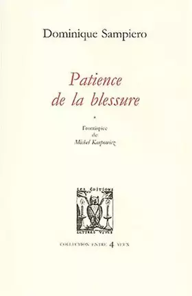 Couverture du produit · Patience de la blessure