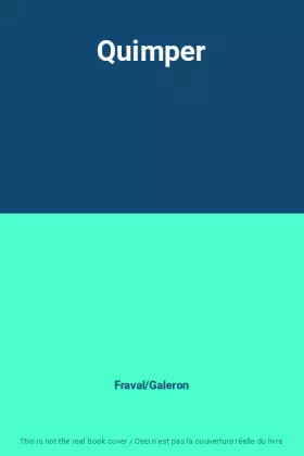 Couverture du produit · Quimper